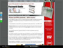 Tablet Screenshot of password-studio.com